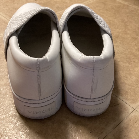 Vince white leather slip on - Picture 3 of 7
